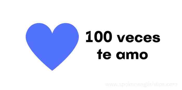 Te amo 100 veces copia y pega